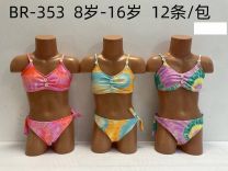 Kostium kapielowy dziewczęcy (8-16LAT/12szt)