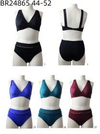 Strój kąpielowy dwuczęściowy damskie (44-52/5kpt)