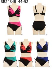 Strój kąpielowy dwuczęściowy damskie (44-52/5kpt)