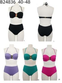 Strój kąpielowy dwuczęściowy damskie (40-48/5kpt)