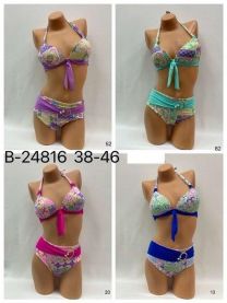 Strój kąpielowy dwuczęściowy damskie (38-46/5kpt)