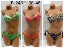 Strój kąpielowy dwuczęściowy damskie (38-46/5kpt)