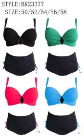 Strój kąpielowy dwuczęściowy damskie (50-58/5kpt)