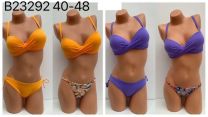 Strój kąpielowy dwuczęściowy damskie (40-48/5kpt)