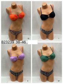 Strój kąpielowy dwuczęściowy damskie (38-46/5kpt)