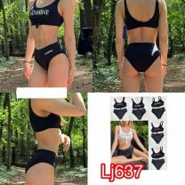 Strój kąpielowy dwuczęściowy damskie (38-46/5kpt)