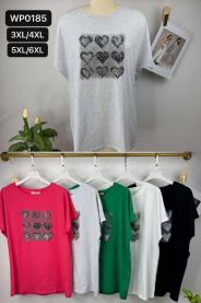 Bluzka damska (3-6XL/10szt)