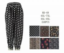 PLUS_Spodnie damskie3/4 (6-9XL/12szt)