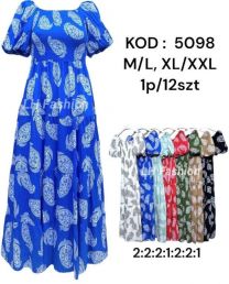 Sukienki damskie (M-2XL/12szt)