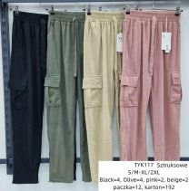 Spodnie damskie (S-2XL/12szt)