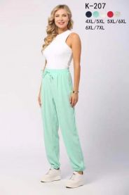 Spodnie damskie (4-7XL/15szt)
