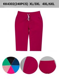 Spodnie damskie3/4 (XL-6XL/12szt)