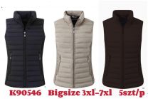 Kamizelki damskie (3-7XL/5szt)