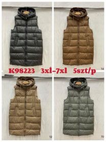 Kamizelki damskie (3-7XL/5szt)