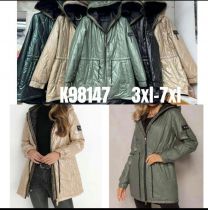 Kurtki damskie (3-7XL/5szt)