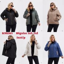 Kurtki damskie (3-7XL/5szt)