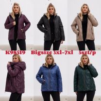 Kurtki damskie (3-7XL/5szt)