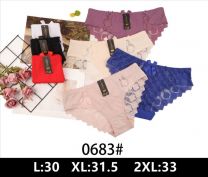 Majtki damskie (L-2XL/24szt)