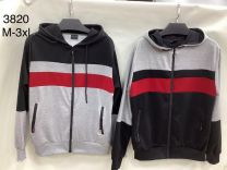 Bluzy z kapturem męskie (M-3XL/10szt)