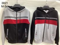 Bluzy z kapturem męskie (M-3XL/10szt)