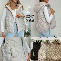 Kamizelka damska wiosenna (2-6XL/5szt)