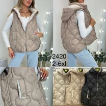 Kamizelka damska wiosenna (2-6XL/5szt)