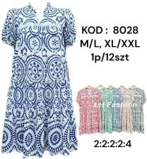 Sukienki damskie (M-2XL/12szt)
