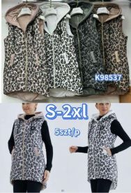 Kurtki kamizelki damskie (S-2XL/5szt)