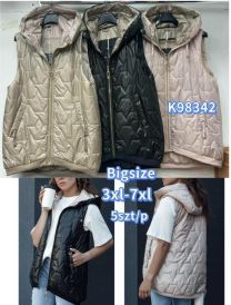 Kurtki kamizelki damskie (3XL-7XL/5szt)