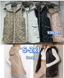 Kurtki kamizelki damskie (S-2XL/5szt)