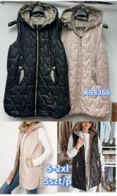 Kurtki kamizelki damskie (S-2XL/5szt)