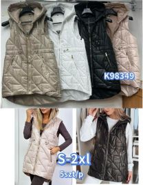 Kurtki kamizelki damskie (S-2XL/5szt)