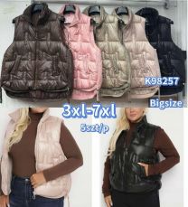 Kurtki kamizelki damskie (3XL-7XL/5szt)