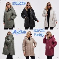 kurtka damskie (3XL-7XL/5szt)