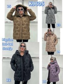 kurtka damskie (3XL-7XL/5szt)