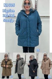 kurtka damskie (3XL-7XL/5szt)