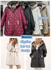 kurtka damskie (3XL-7XL/5szt)
