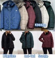 kurtka damskie (3XL-7XL/5szt)