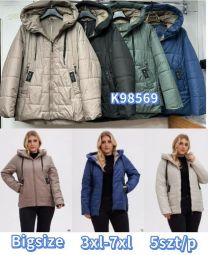 kurtka damskie (3XL-7XL/5szt)