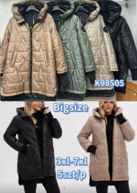 kurtka damskie (3XL-7XL/5szt)