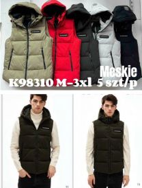 Kurtki kamizelki męskie (M-3XL/5szt)