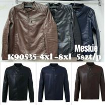 Kurtki skórzane męskie (4XL-8XL/5szt)