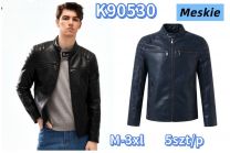 Kurtki skórzane męskie (M-3XL/5szt)