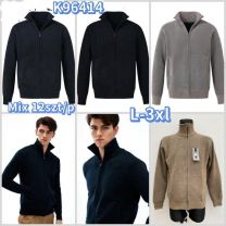 Swetry męskie (L-3XL/12szt)