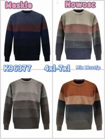 Swetry męskie (4XL-7XL/12szt)