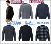 Swetry męskie (L-3XL/12szt)