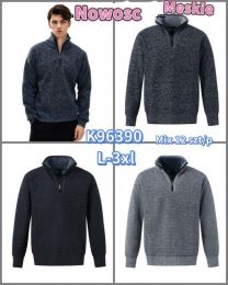 Swetry męskie (L-3XL/12szt)