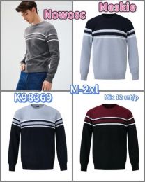 Swetry męskie (M-2XL/12szt)