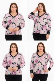 Bluzy bez kaptura Turecka (uniwersalny/3szt)