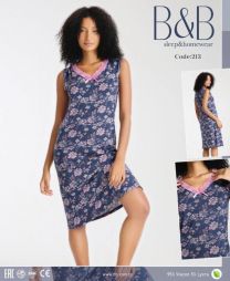 Koszula nocna damska (2-4XL/9szt)